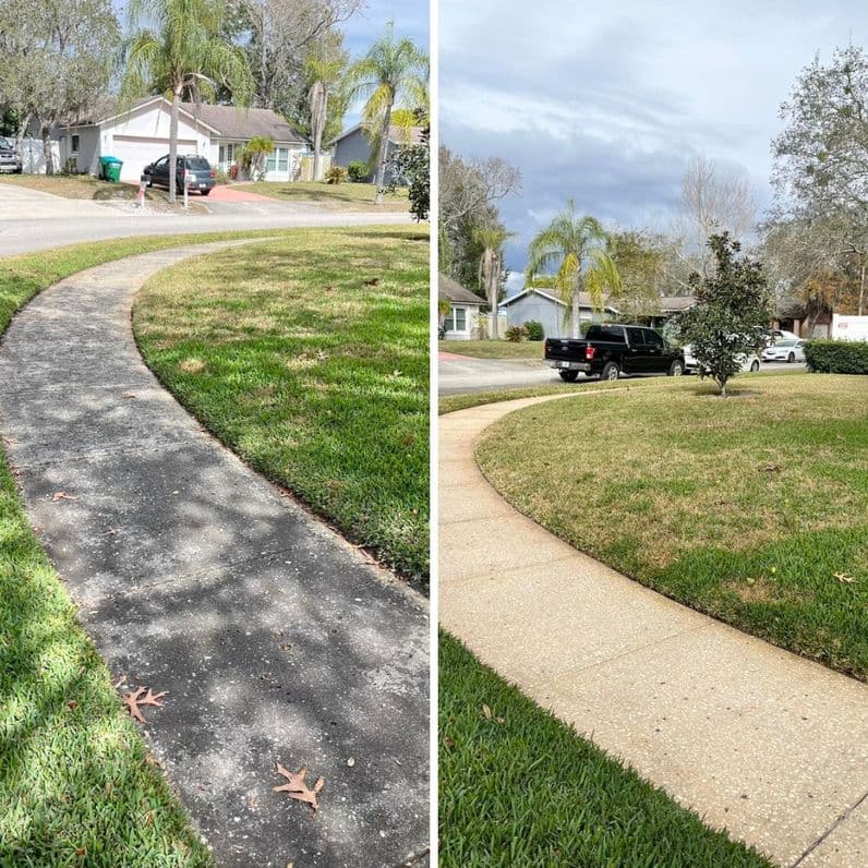 Pressure Washing results in Casselberry FL