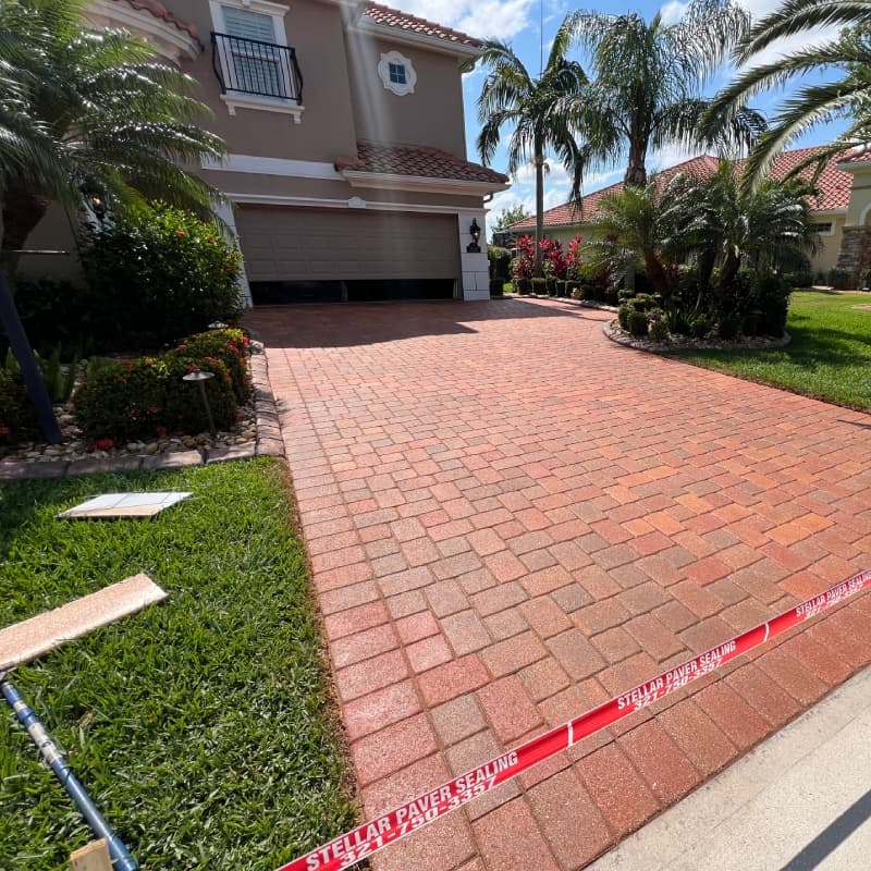Paver Tinting and Color Restoration Brevard County