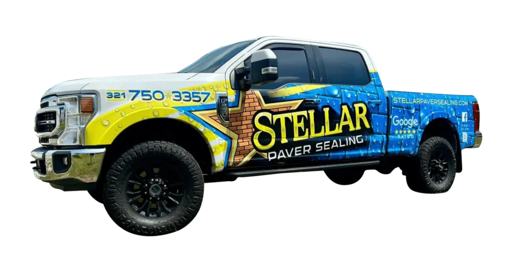 Stellar Paver Sealing Truck