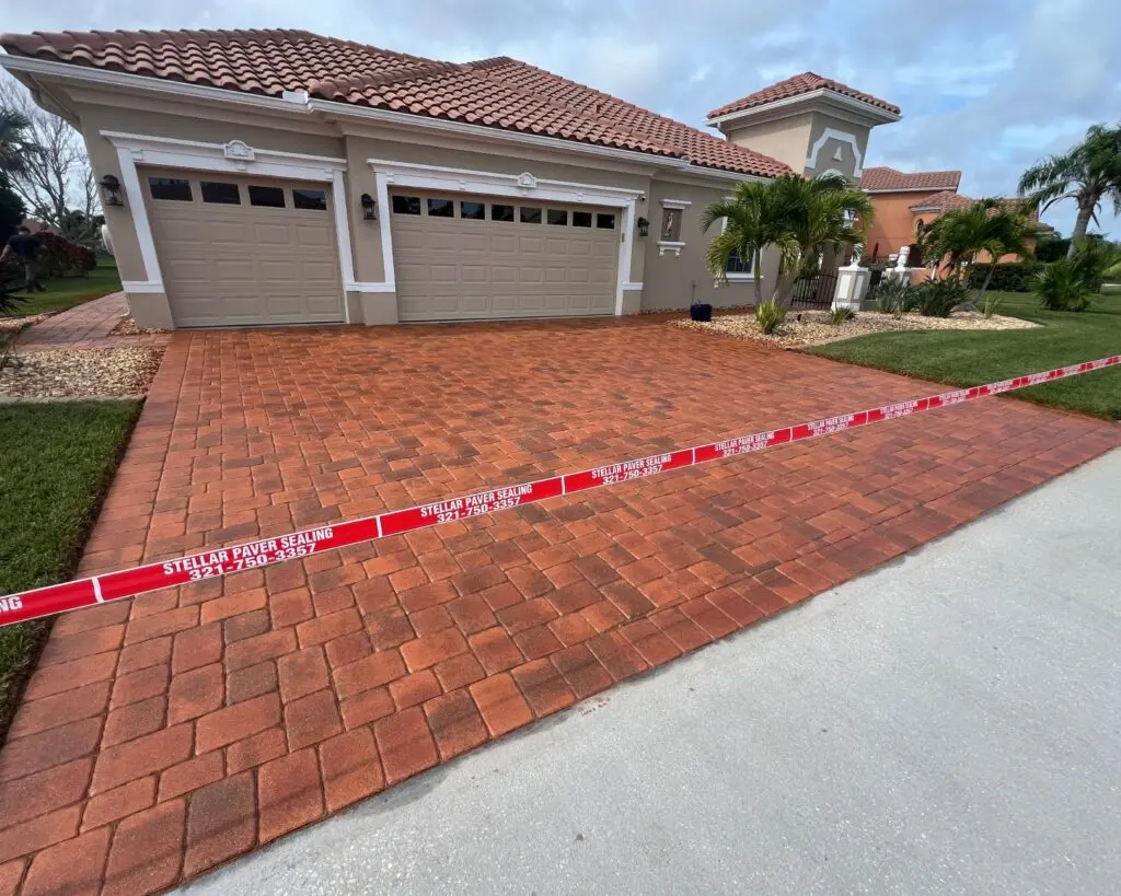 Paver Tinting and Color Restoration Brevard County