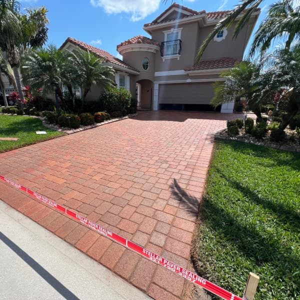 Paver Tinting and Color Restoration Brevard County