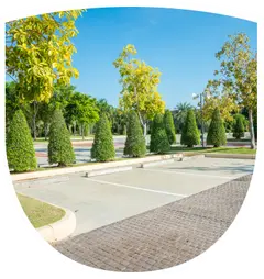 Parking Spaces and Driving Lanes