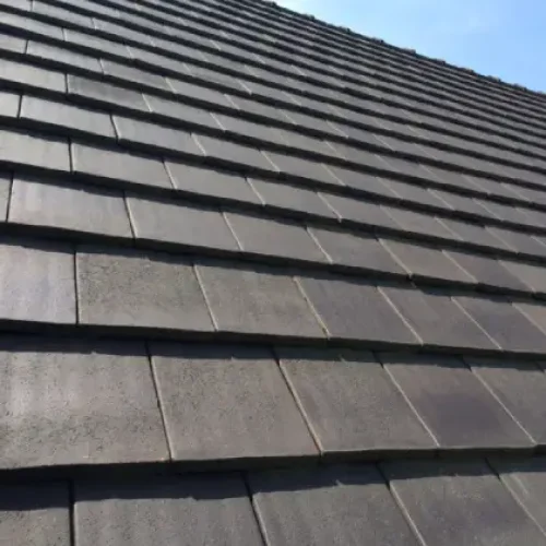 all kinds of roof surface we clean tile roof