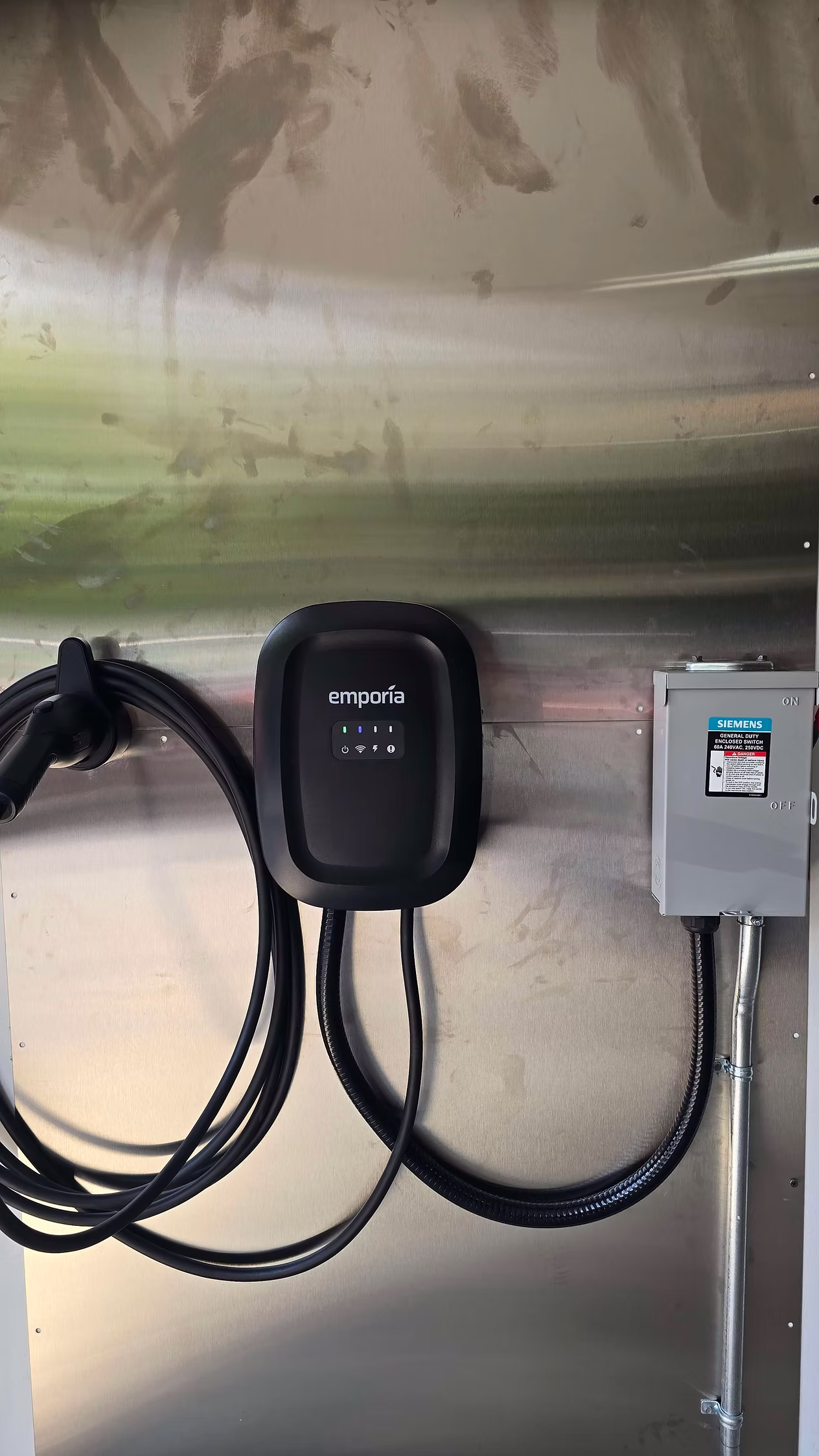 New EV charger installation in Round Lake Beach, IL