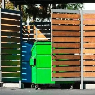 dumpster-enclosure