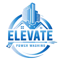 elevate power washing logo transparent