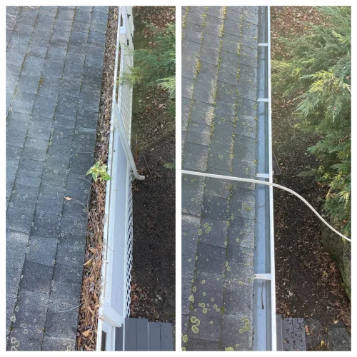 Gutter Cleaning job in Stamford CT