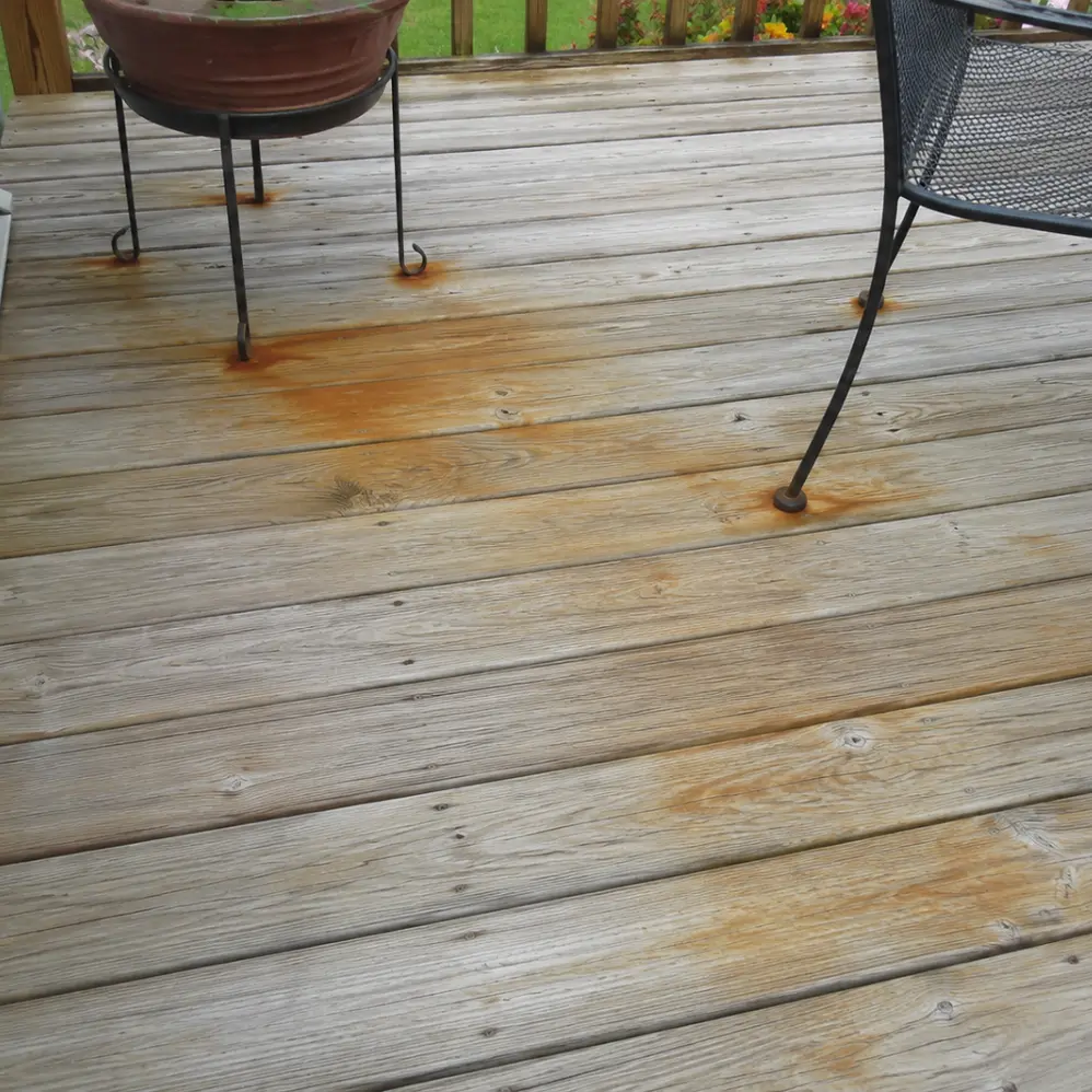Wood Rust Stain