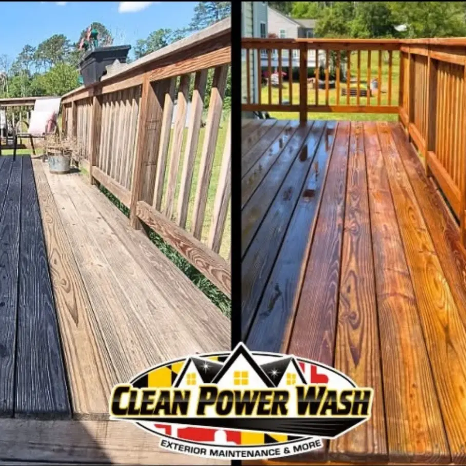 Deck Cleaning in Salisbury MD