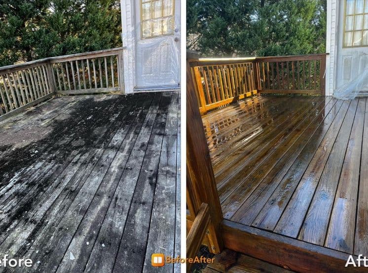Deck Cleaning Apex, NC