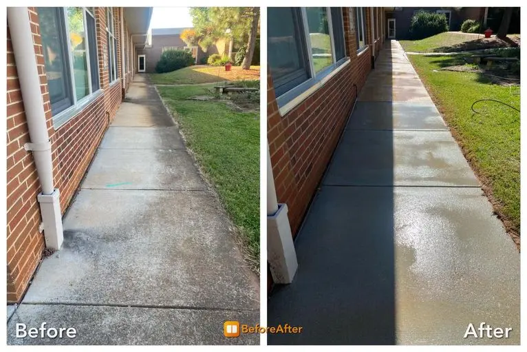Concrete Cleaning Apex, NC