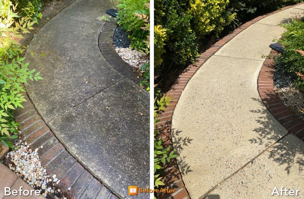 Concrete Cleaning Apex, NC