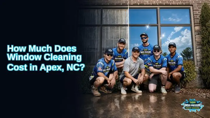 How Much Does Window Cleaning Cost in Apex, NC?