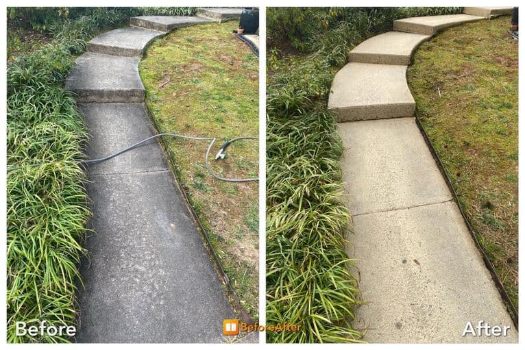 Concrete Cleaning Apex, NC