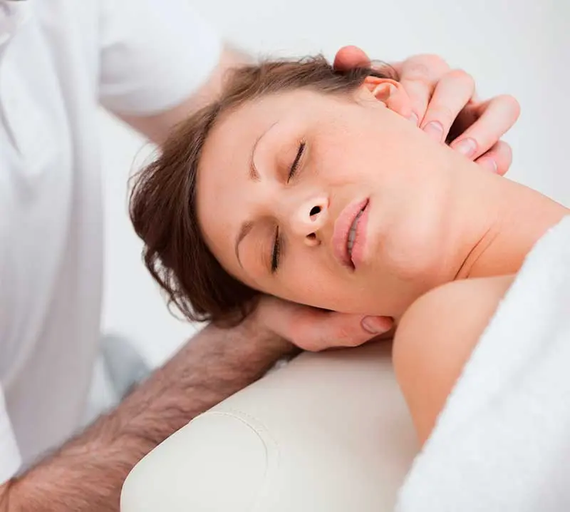Chiropractor providing neck treatment and musculoskeletal injury care for auto accident victims