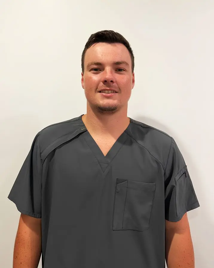 Professional portrait of Zane McCracken, certified SoftWave Specialist at McCracken Chiropractic.