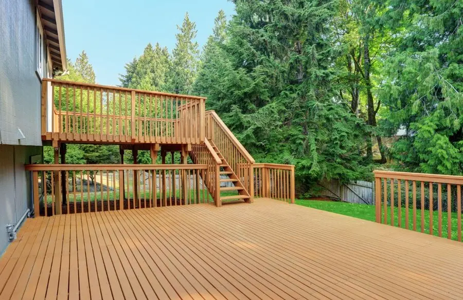 Wood Deck Cleaning