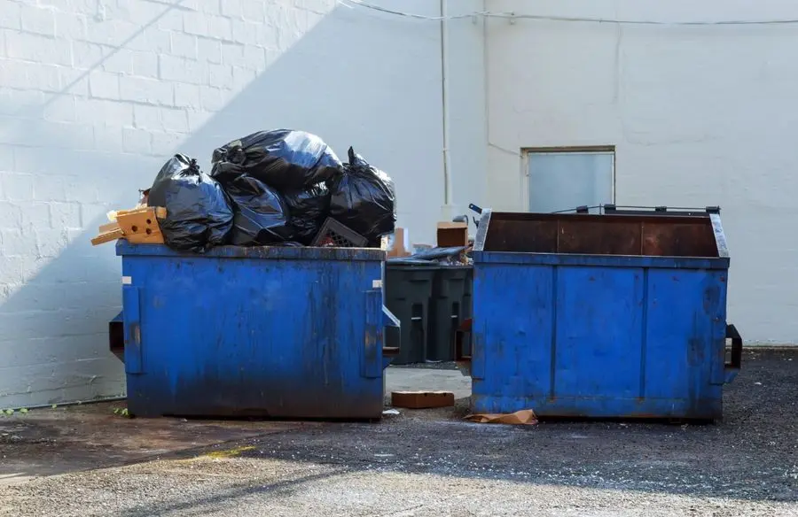 Concrete and Asphalt Dumpster Pads