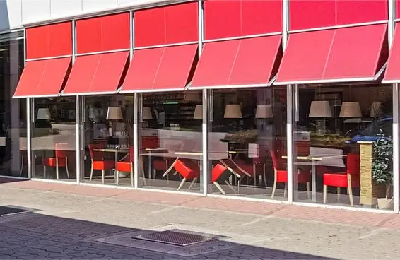 Storefront Glass and Signage