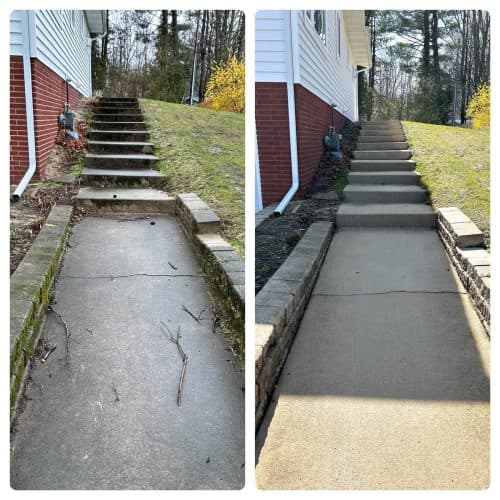 Concrete Cleaning Van Buren County