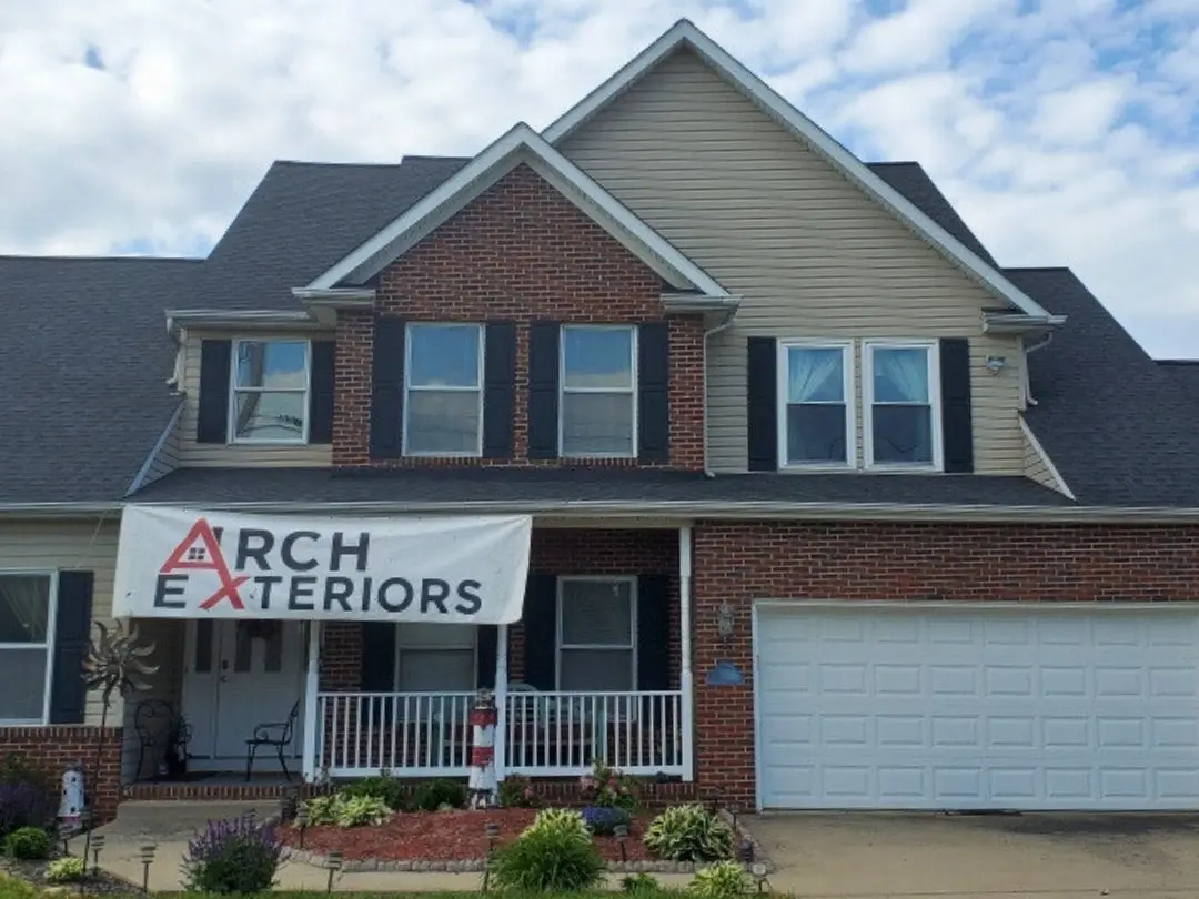 roofing hagerstown roofing project completed new shingles roof