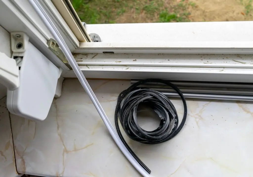 exterior door weatherstripping types Replace rubber seal on window