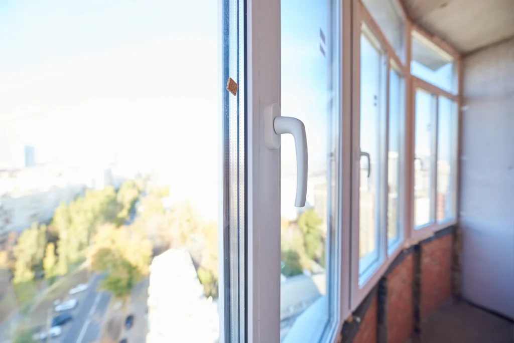 casement windows installed in maryland home