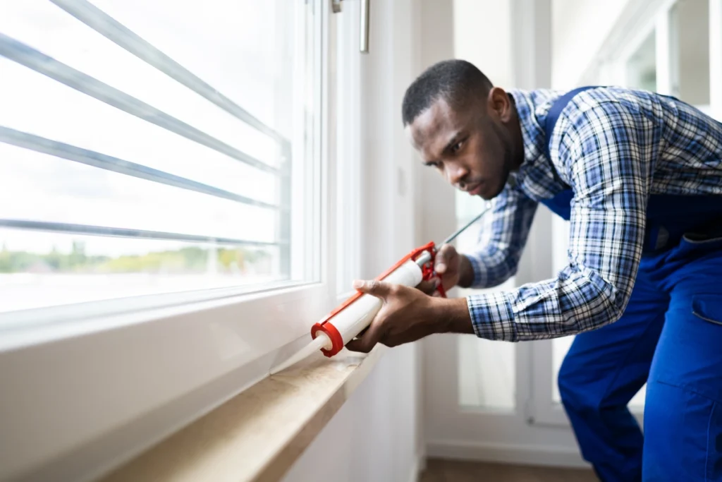 window-caulking