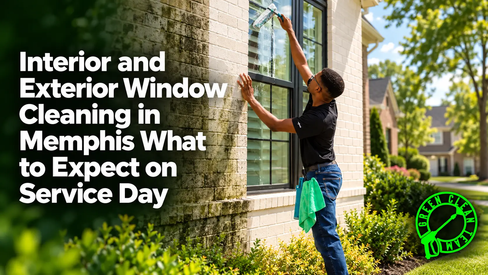 Interior and exterior window cleaning in Memphis