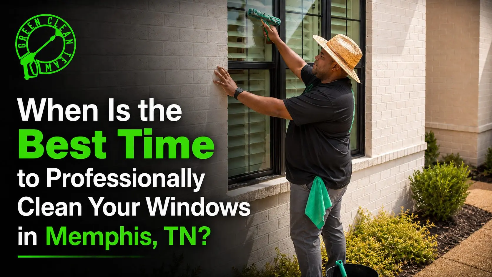 When Is the Best Time to Professionally Clean Your Windows in Memphis, TN?