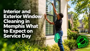 Interior and exterior window cleaning in Memphis