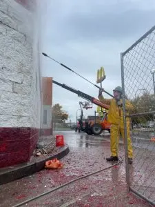 Mcdonalds building washing in Buffalo NY