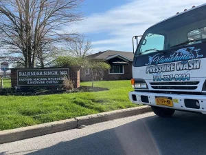 Eastern Niagara Neurology & Migraine Center Project Exterior Cleaning in Lockport NY