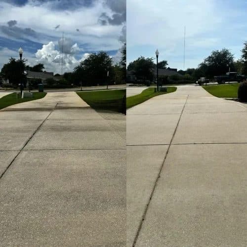Concrete Driveway Cleaning Baldwin County, AL