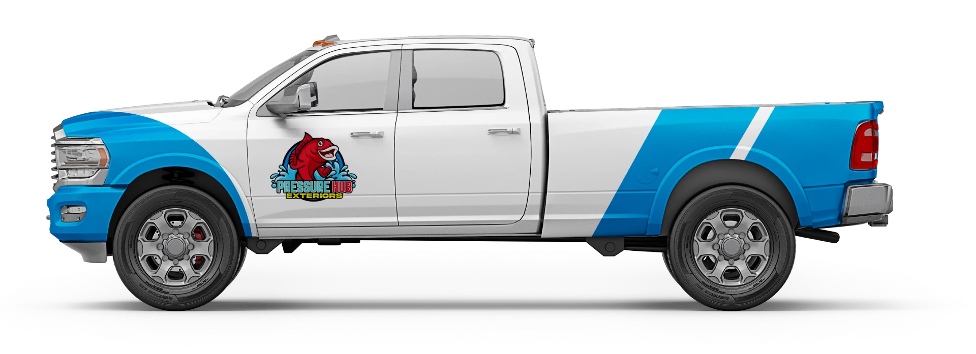 PressureHub Exteriors Truck
