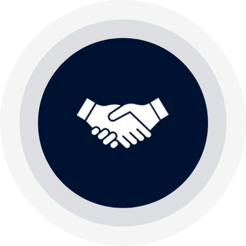 Shaking hands icon