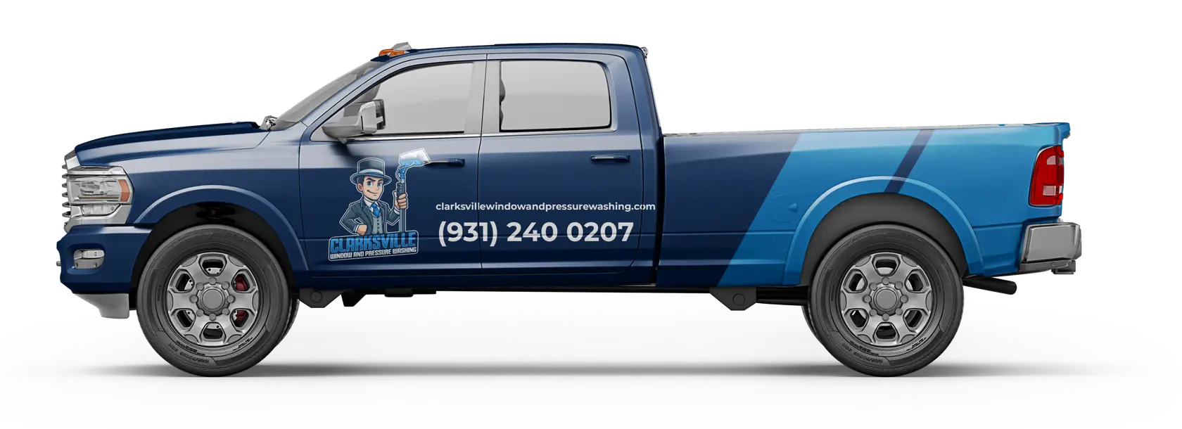 Clarksville Window and Pressure Washing Truck