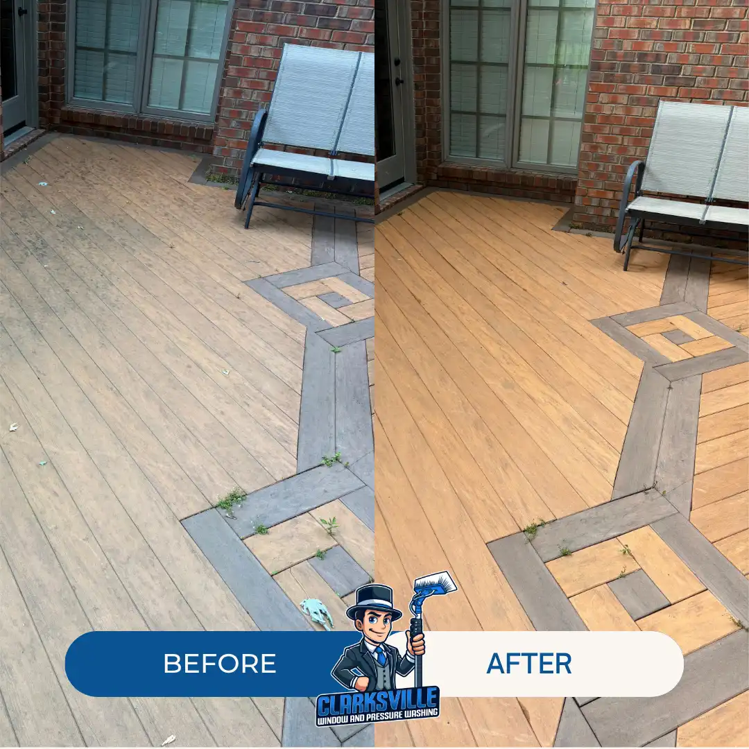 Deck Cleaning Clarksville TN