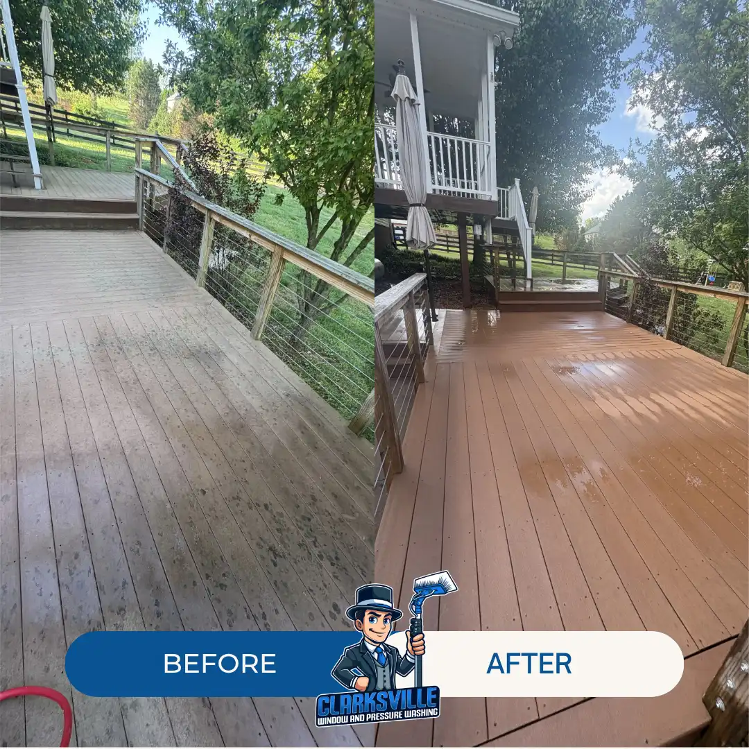 Deck Cleaning Clarksville TN