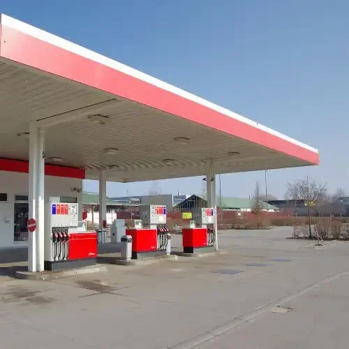 Concrete Gas Station