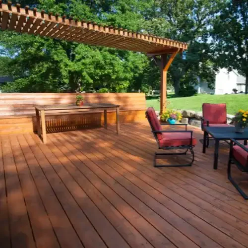 Cedar and Composite Fence