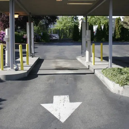 Concrete Drive Through