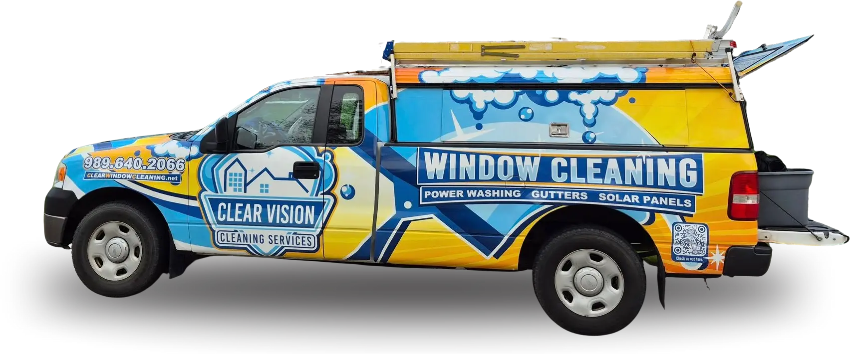 Clear Vision Cleaning Services Truck