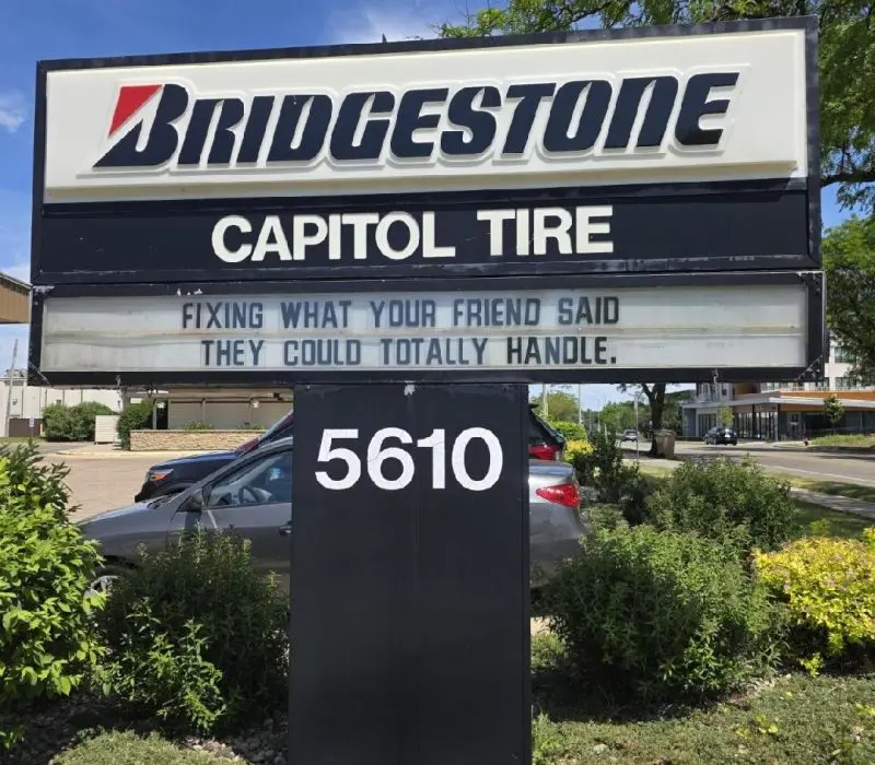 Capitol Tire - Fixing what your friend said they could totally handle