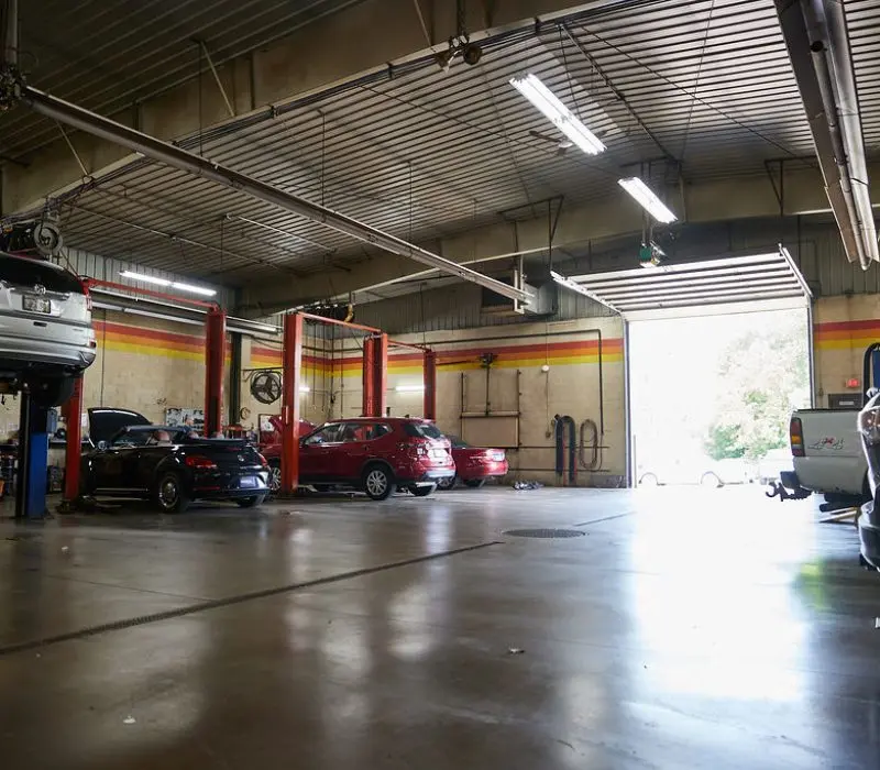 garage bays