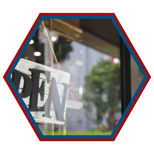 Glass, Painted Trim, and Storefront Signage