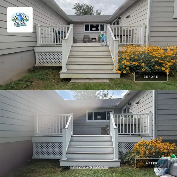 Deck Cleaning work in northern Connecticut and MA area