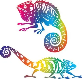Chameleon Painting
