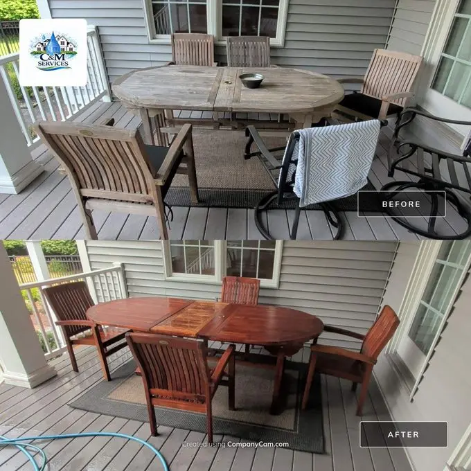 Deck Cleaning services in northern Connecticut and MA area