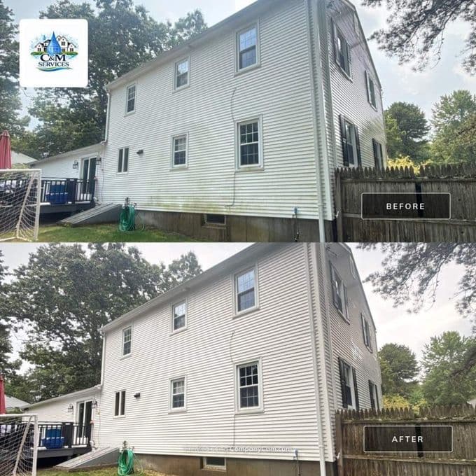 House Washing results in northern Connecticut and MA area